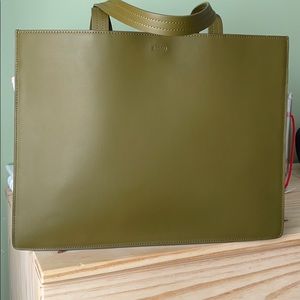 Baggu leather tote